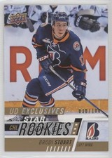 2017-18 Upper Deck CHL Star Rookies Exclusives 30/100 Brodi Stuart #384 a3i