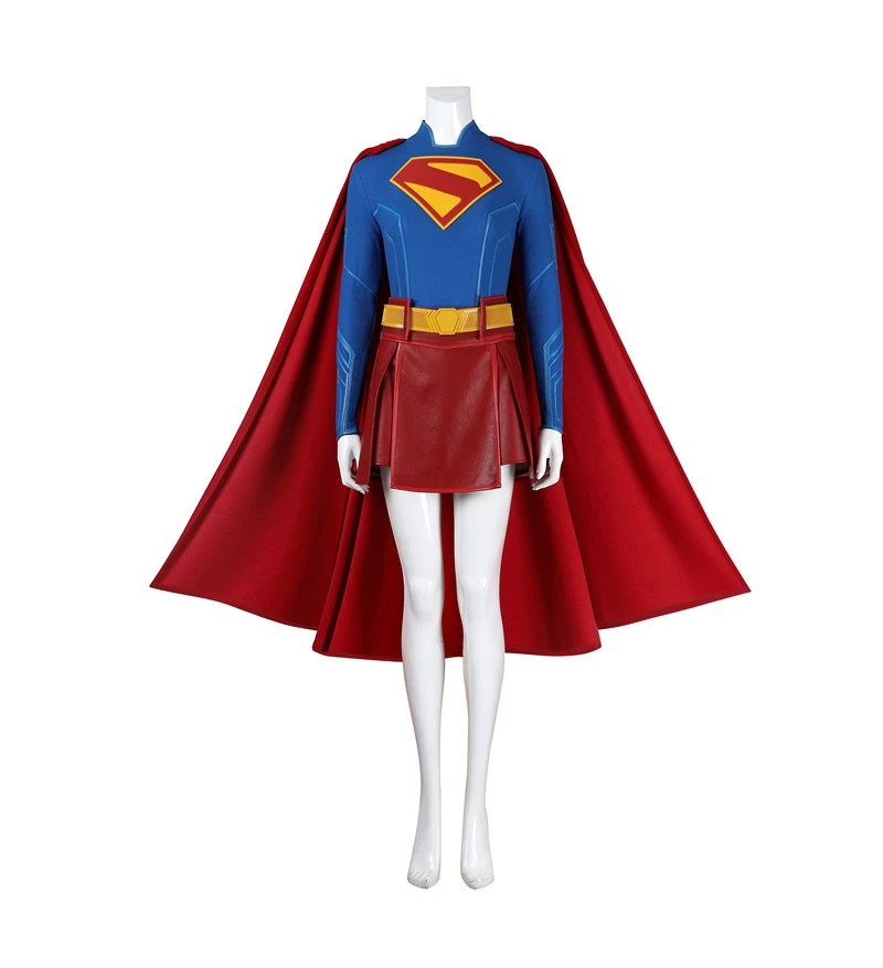 Superman Legacy Supergirl Disfraz Conjunto Superhéroe Juegos con disfraces Halloween  Foto 2 de 4