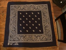 Vintage Bandana Made In The USA     RN 13960 Paris Accesssies