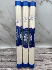 3pc Lot Charles Craft 14 Count Aida Cross Stitch Fabric 15 x 18 Natural
