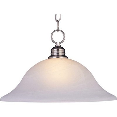 Maxim Lighting 1-Light Pendant Satin Nickel - 91076MRSN