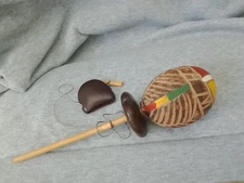 Handmade Jamaican Maraca Seed Pod Rhythm Percussion Instrument