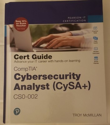 CompTIA Cybersecurity Analyst (CySA+) CS0-002 Cert Guide by Troy McMillan (Engli