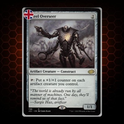MTG - Steel Overseer/Stahl-Aufseher - J22 - EN - NM