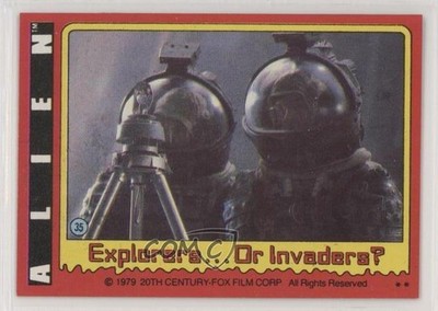 1979 Topps Alien ExplorersOr Invaders? #35 0e3