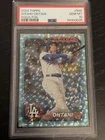 2024 Topps Series 2 Aqua Crackle Foil /399 #500 Shohei Ohtani PSA 10 GEM MINT
