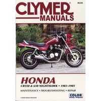 Honda CB550 650 Nighthawk (1983-1985) Reparaturanleitung Clymer