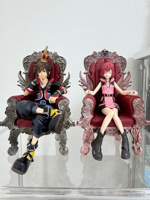 BANDAI Ichiban Kuji Kingdom Hearts 20th Anniversary A Sora B Kairi Figure Set