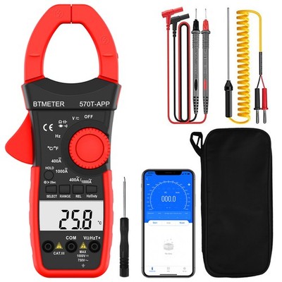 Digitales AC DC Stromzange Zangenamperemeter Zangen Multimeter Gleichstromzange