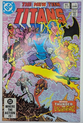 New Teen Titans #32 DC 1983 (NM)  1st app Thunder & Lightning FREE COMBINED SHIP