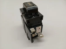 Pushmatic Bulldog Gould ITE Siemens P250 2 Pole 50 Amp Circuit Breaker