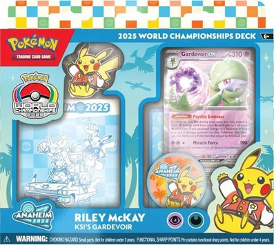 Pokémon 2025 World Championship Deck (KSI's Gardevoire - Riley
