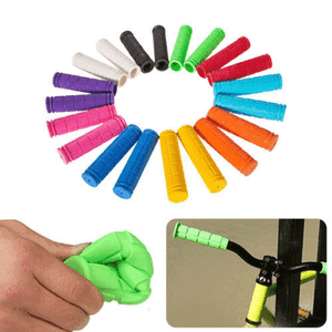 1 Pair BMX MTB Bike Mountain Bicycle Handle Handlebar Soft Rubber Bar End Grips
