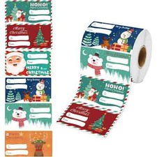 Christmas Decorations Christmas Gift Tags Christmas Presents Stickers Self Adhes