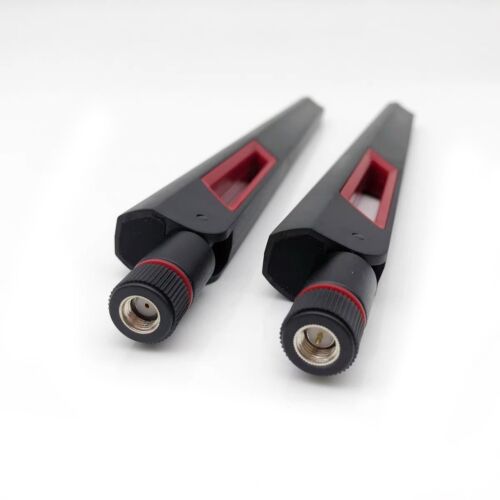 Antenne WIFI 2pcs12dBi Double Bande 2.4G 5G 5.8G RP SMA Mâle pour Routeur ASUS AX88U - Photo 8/15