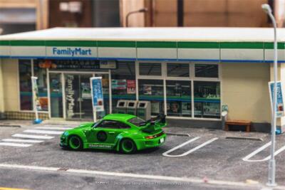 Tarmac Works 1:64 RWB 993 Rough Rhythm Fuel Fest Diecast