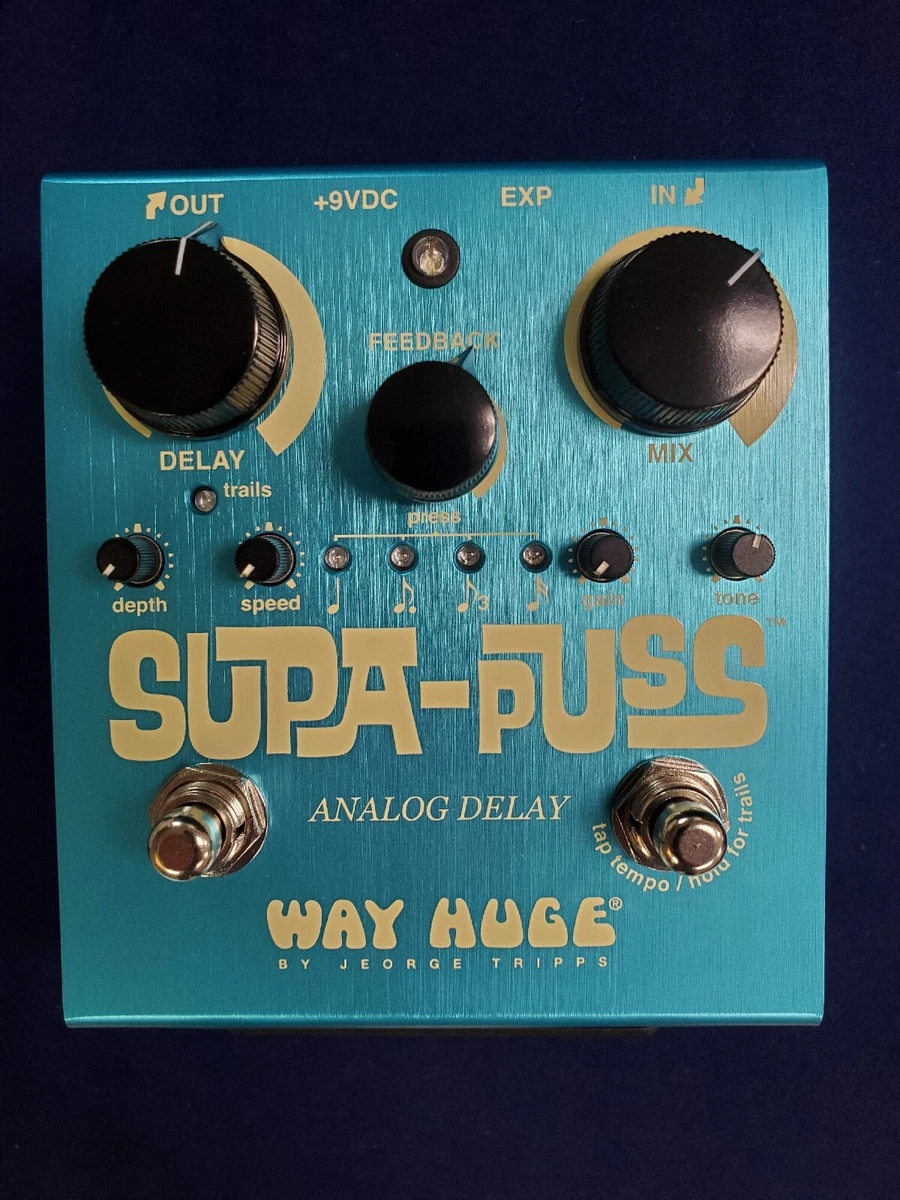 Way Huge Supa-Puss Analog Delay Pedal WHE-707