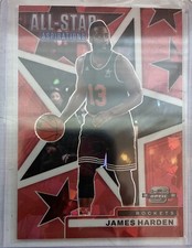 2021-22 Contenders Optic All-Star Aspirations Red Cracked Ice Prizm James Harden
