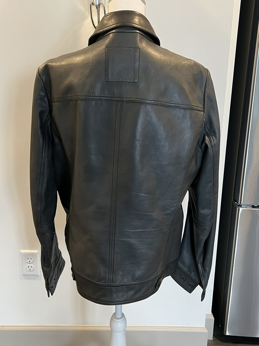 Men Hugo Boss Leather Jacket | eBay