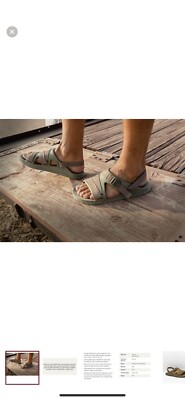 Chaco Chillos Sport Brown LUVSEAT Strap Podiatric Hiking Water Active Sandals 8 Chaco Chillos Sport Strap LUVSEAT Podiatric Hiking Water  main image 2