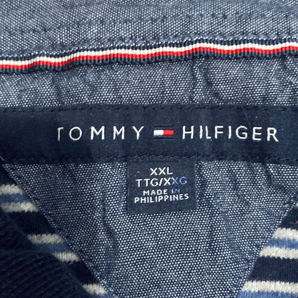 Tommy Hilfiger mens striped polo xxl - image 3