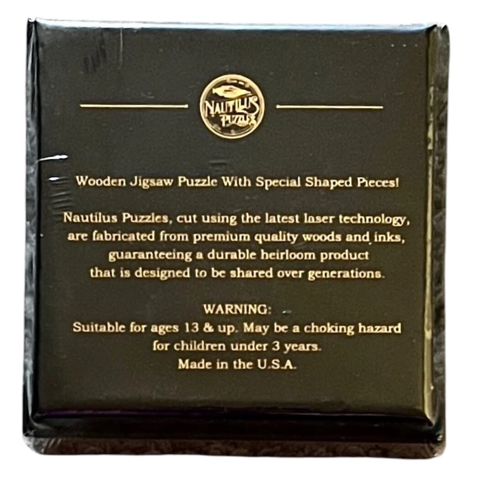 NAUTILUS Wooden Puzzle ~ A MERRY CHRISTMAS FROM THE PEARS ANNUAL~51 pcs ~NEW NIB - Image 2 of 2