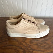 Vans Old Skool Veggie Tan Sneakers Mens Size 6 US 38 EUR Salmon Pink Nice Shape
