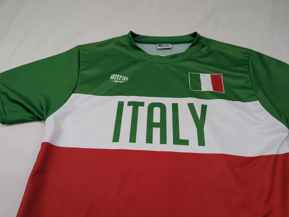 Ultras Italy Flag Shirt Cycling Bicycle Medium Competition Road Bike - image 3 of 4