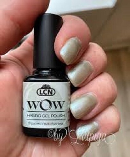 LCN Wow Hybrid Gel Lack Nagellack Nägel Gel 739 Frosted Matcha Tee 8ML