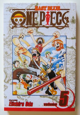 One Piece East Blue Vol. 5 NEW Shonen Jump Viz Media Manga Novel