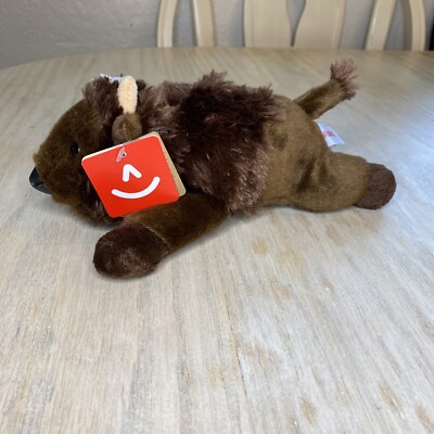 AMERICAN BISON Plush Toy by Aurora® New w