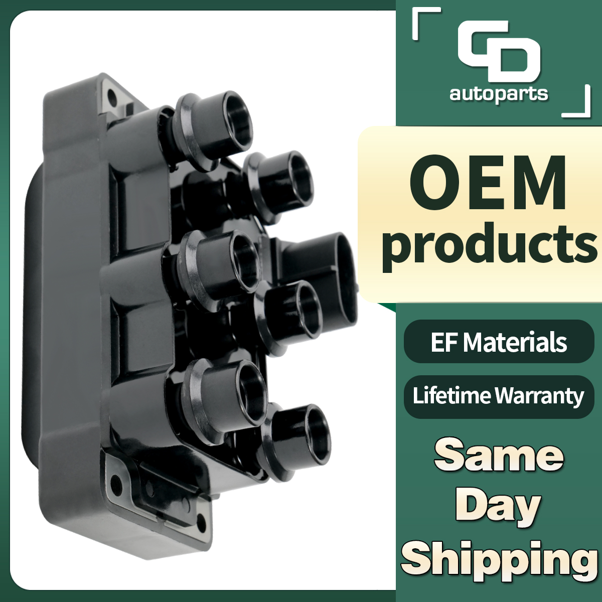 Bobina De Encendido FD488 – Compatible Con Ford Taurus, Mercury Sable, Mazda B3000 1998-2000 V6 3.0L