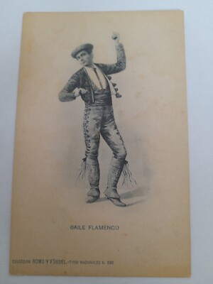 SPAIN FLAMENCO DANCE POSTCARD R2861