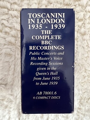 アルトゥーロ・トスカニーニ IN LONDON 1935-1939 アルトゥーロ・トスカニーニ IN LONDON 1935-1939 - メルカリ