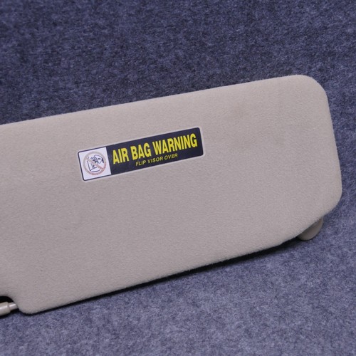 2001-2005 Honda Civic Sedan RH Passenger Side Cloth Sun Visor Type P Beige 77674 - Imagen 3 de 11