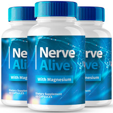 3 Pack Nerve Alive for Nerve Capsules, NerveAlive for Neuropathy Supplement