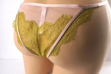 VTG VICTORIA'S SECRET RHINESTONE DREAM ANGELS ITSY MINI PANTY L
