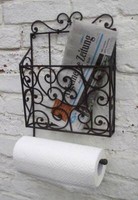 Toilettenrollenhalter Zeitungshalter Wc-Rollenhalter KüChenrollenhalter Inkl Vk