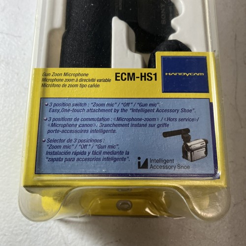 SEALED. NIB Sony ECM-HS1 Direct/DI Box Cable Professional Microphone - Picture 2 of 5