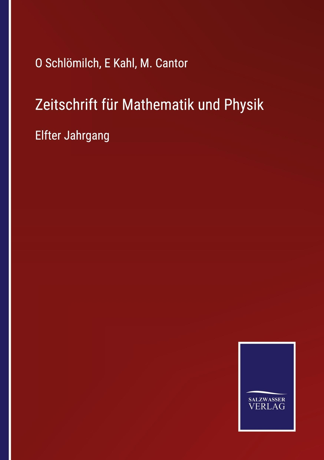 Thumbnail - Zeitschrift Für Mathematik Und Physik