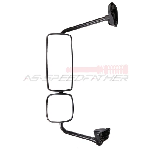 For 03-2015 Freightliner M2 Driver Left Side Clear Complete Mirror Chrome Heated