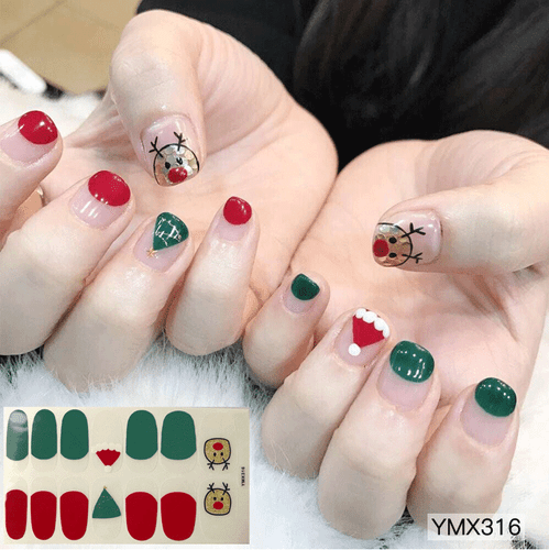 Christmas Snowflakes Design 3D Nail Art Stickers Decals Nail Decoration  - Picture 11 of 22