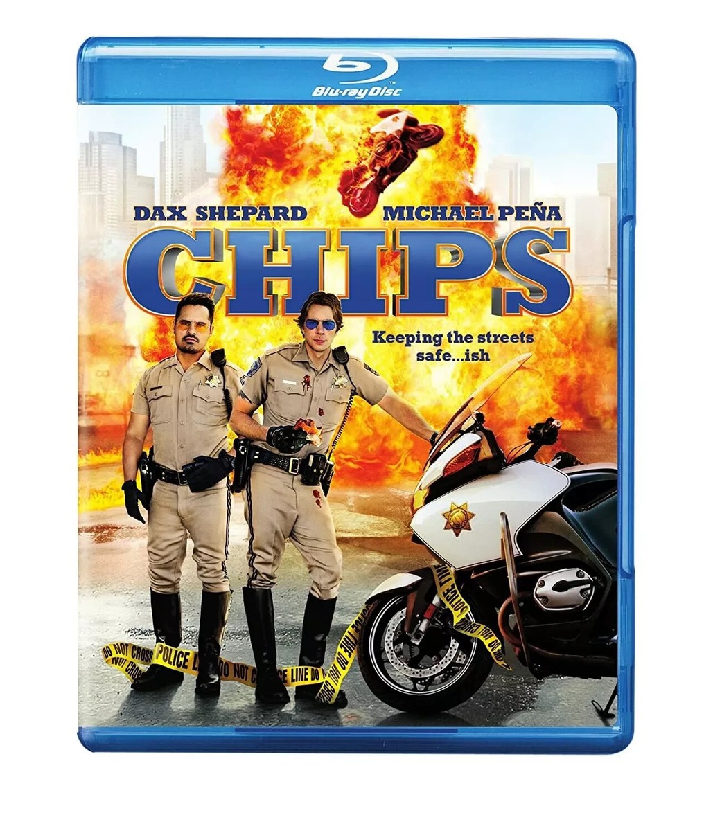 Blu-ray + DVD - Comedy - Chips - Dax Shepard - Michael Pena - Adam