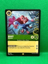 Lorcana Tcg - Beast - Relentless 70/204 Legendary - Non Foil
