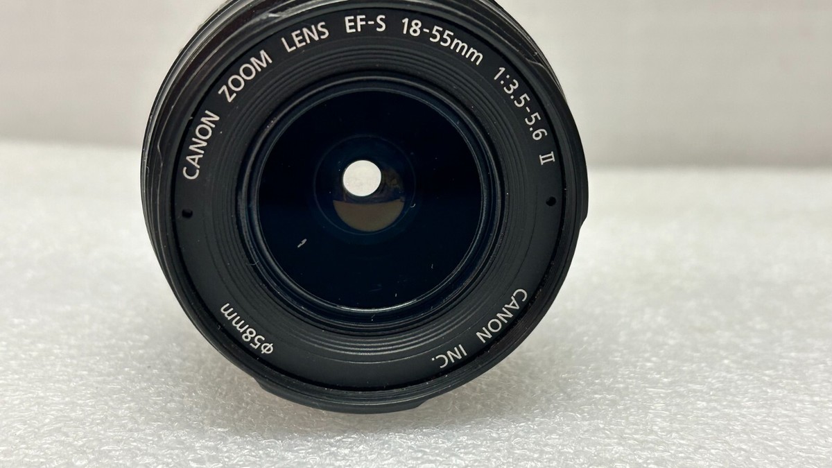 CANON ZOOM LENS EF-S 18-55MM 1:3.5-5.6 58mm | eBay
