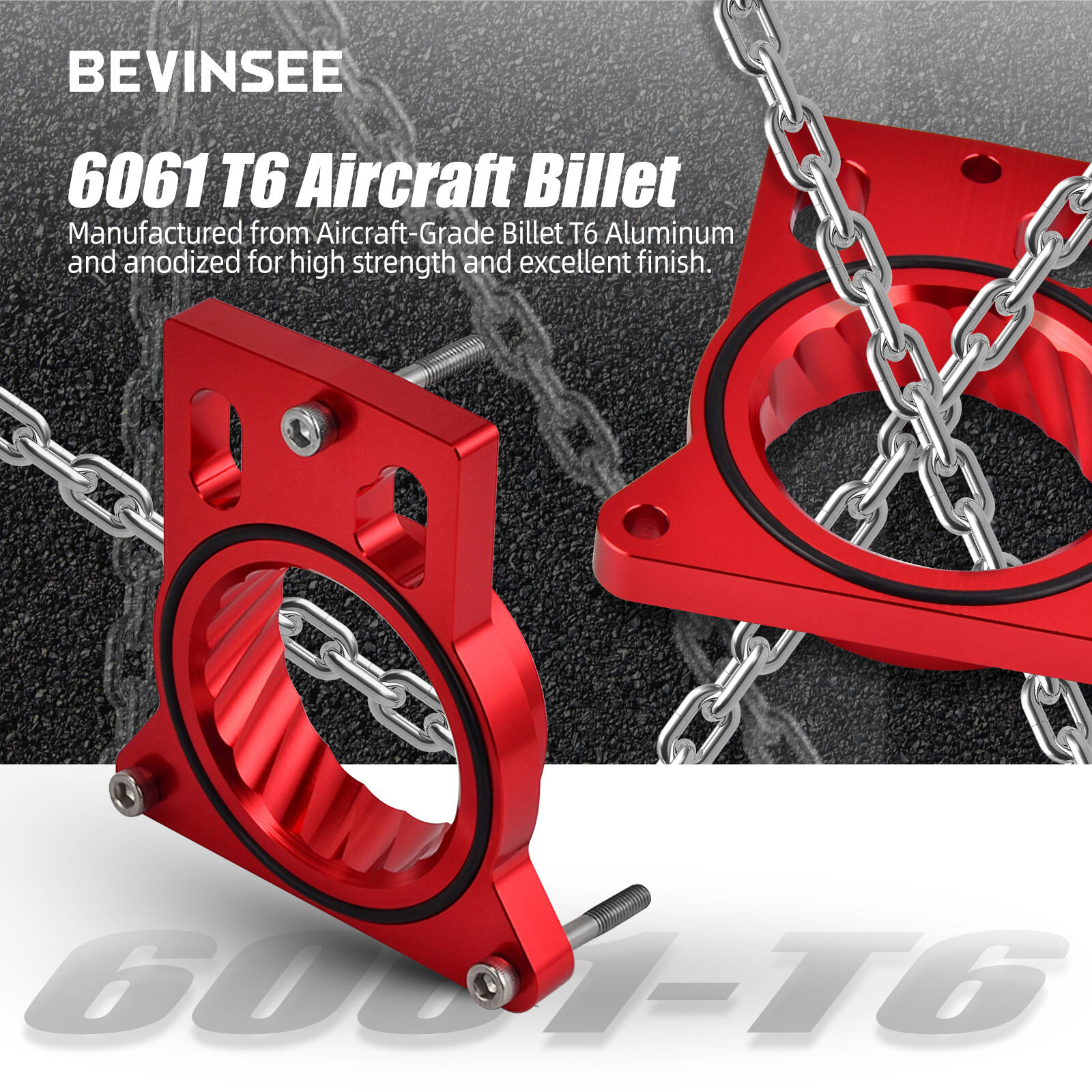 Throttle Body Spacer For Chevrolet Tahoe 2000-2006 For Hummer H2 2003-2007 V8