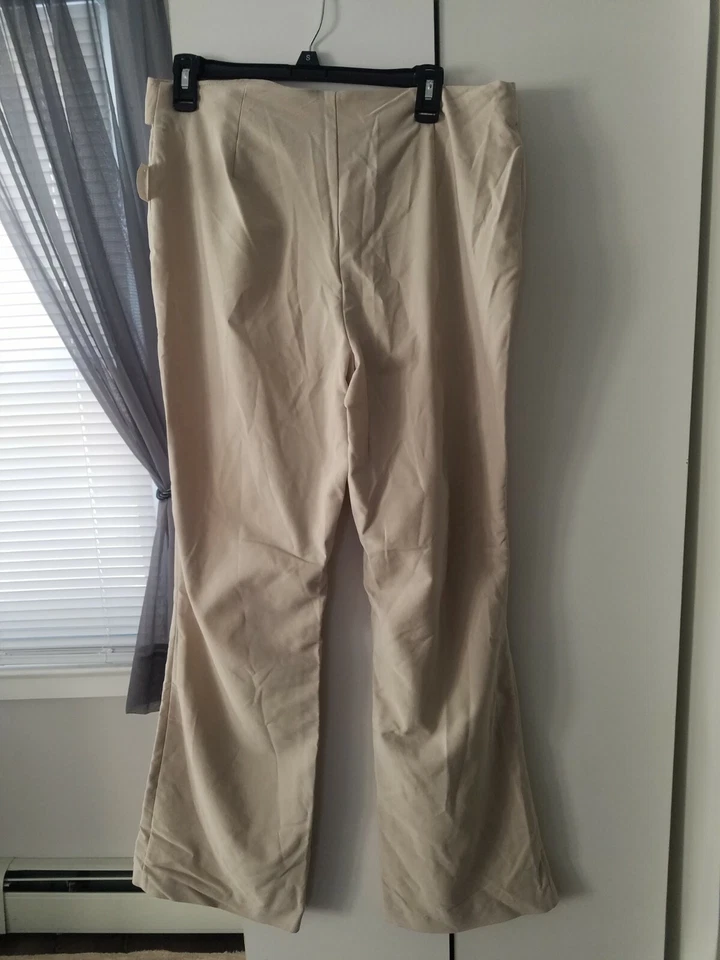 Fashion Bug Stretch Pants Size 14 Beige *New with Tags* - Image 4 of 4