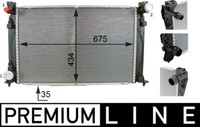 Mahle KüHler WasserküHler MotorküHler FüR Audi A6 Avant 4F5 C6 S6 Quattro 4F2