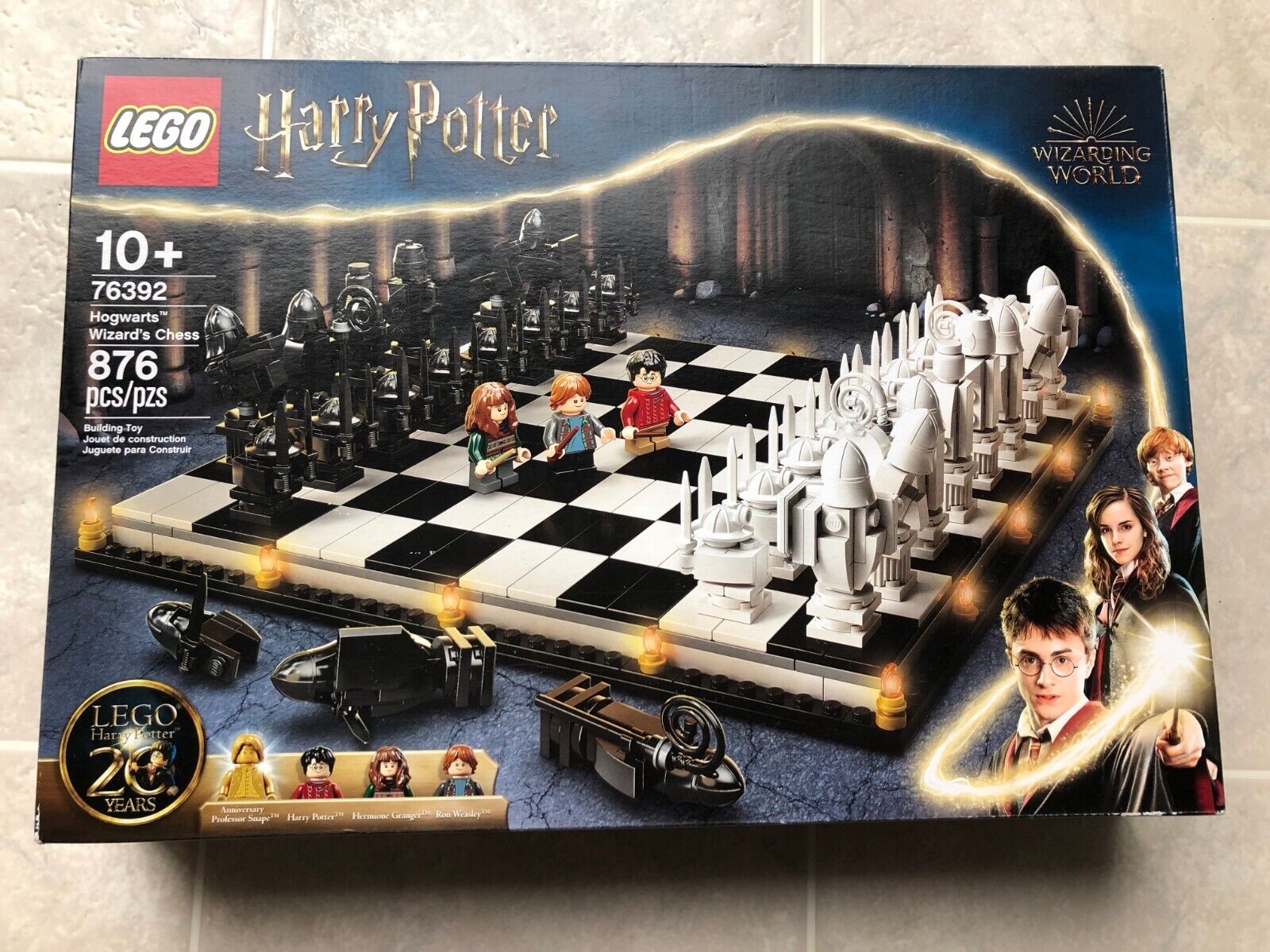 Lego Harry Potter 76392 Hogwarts Wizard´s Chess - LEGO Speed Build Review 