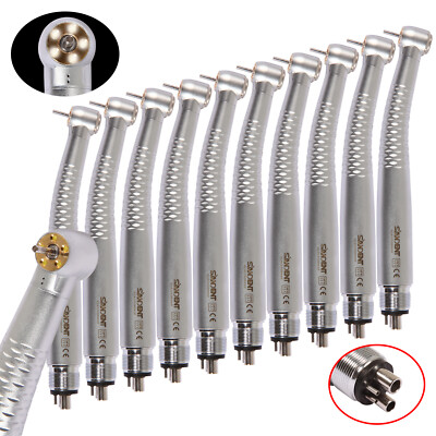 10pc Fit TK-98L 5 LED E-Generator Dental Self Light High Speed Handpiece 4-Holes